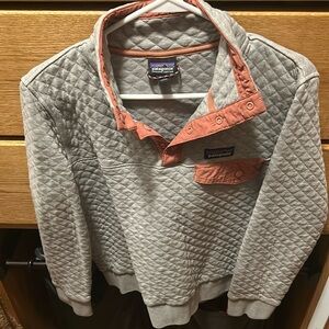 Patagonia 1/4 snap organic cotton